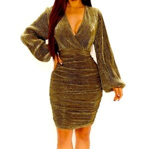 Pretty tags on dress